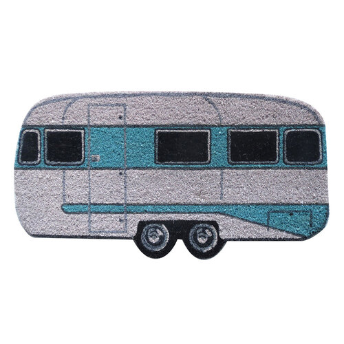 Solemate Latex Caravan Mat 40x75cm Grey