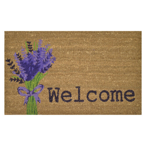 Solemate PVC Lavender 45x75cm Outdoor Doormat