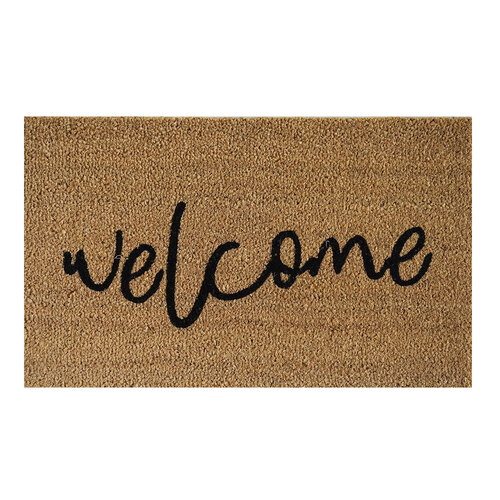 Solemate PVC Welcome 45x75cm Outdoor Doormat