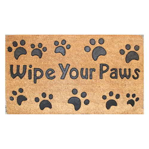 Solemate Embossed 2D Paws 40x70cm Outdoor Doormat