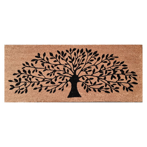 Solemate Latex CoirTree of Life 45x110cm Outdoor Doormat