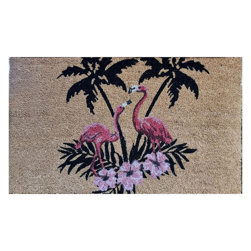 Solemate Flamingo Island 45x75cm Outdoor Doormat