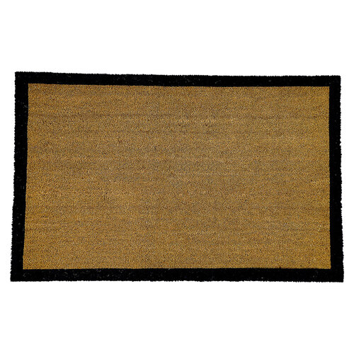 Solemate Latex Black Border76x120cm Outdoor Doormat
