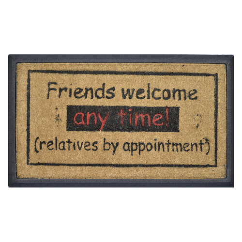 Solemate Friends Welcome 40x70cm Doormat