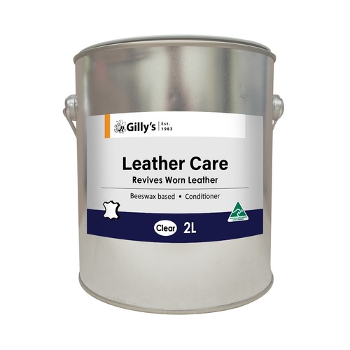 Gilly's Clear 2L Leather Care Nourish & Protect For Furniture