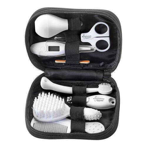 9pc Tommee Tippee Baby Healthcare Kit Clipper/Scissor/Brush/Comb