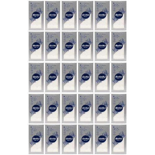 300pc Deeko White Dinner Napkins Tableware Square 39cm