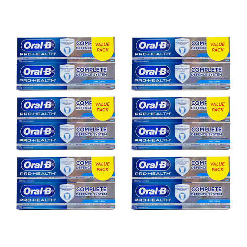 12pc Oral B Pro Health 110G Toothpaste - Deep Clean Mint