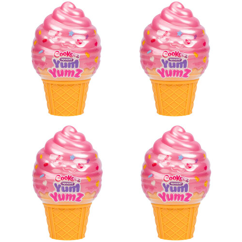 4PK Cookeez Makery Kids Yum Yumz Fun Toy Single Pack - Assorted 5y+
