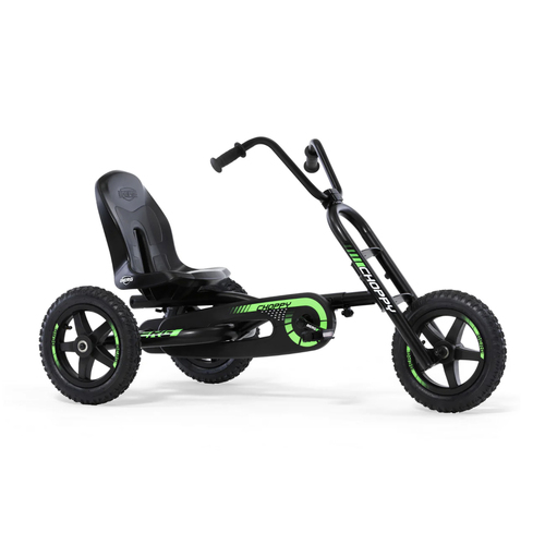 Berg Choppy Neo 2.0 Kids/Children's Pedal Go Kart Green/Black 3-8y