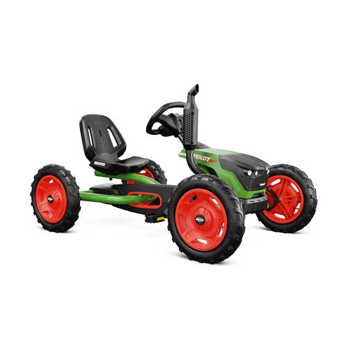 Berg Steel Buddy Fendt Pedal Go-Kart 115x65cm - Green/Black 3y+