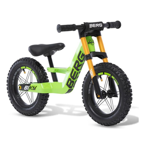 Berg Biky Cross Push Balance Bike for Kids – Green, Age 2-5