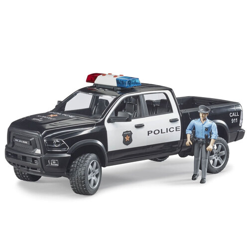 Bruder 1:16 RAM Police Truck w/ Policeman & Accessories 4y+
