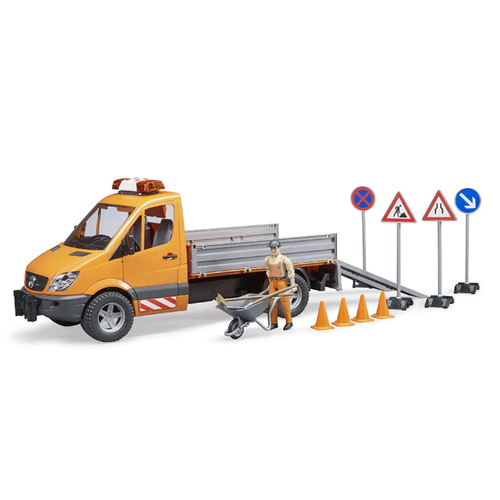Bruder 1:16 Mercedes G3 Sprinter Municipal Kids Toy 4y+