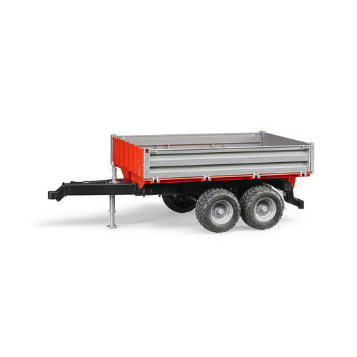 Bruder ABS Tipping Trailer Farm Vehicle 32.5cm Kids Toy 3y+