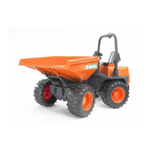 Bruder ABS AUSA Mini Dumper Construction Vehicle 26.6cm Kids Toy Orange 3y+
