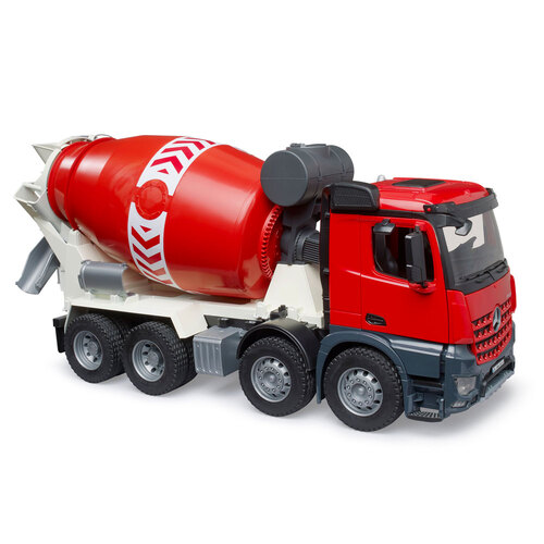 Bruder 1:16 MB Arocs Cement Mixer Truck Sep 2023 Scale Model Kids Toy 3y+