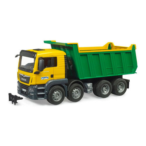 Bruder 1:16 Man TGS Tipper Truck Scale Model Kids Toy 3y+