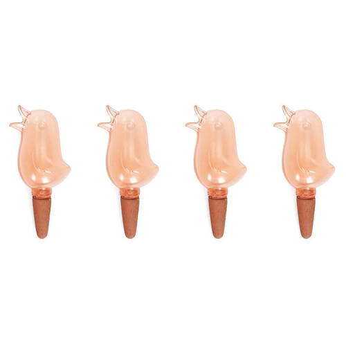 4PK A.FRESCO Plastic Bird Waterer Spike 200ml - Assorted