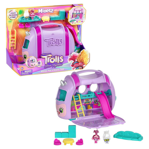Trolls Season 1 Rhonda's Vehicle Case Playset Kids/Childrens Toy 4y+