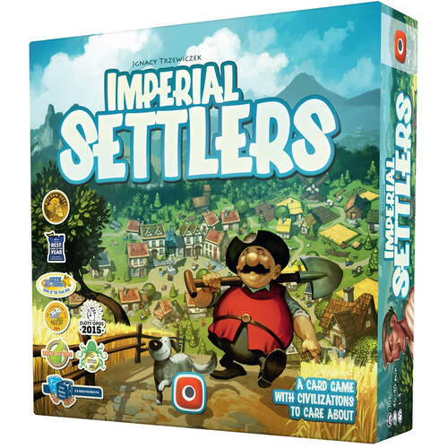 Portal Games Imperial Settlers Kids/Family Tabletop Board Game 10y+