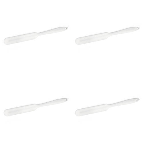 4PK Butterie Silicone Spatula Non-Stick 24.1x2.5cm - White