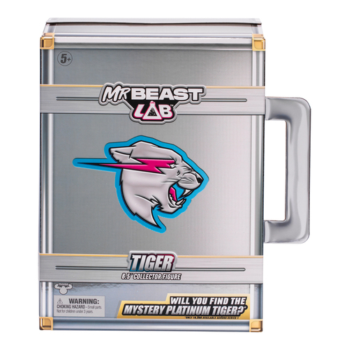 Mr Beast Lab Collector Figure Toy 6.5'' Tiger Assorted 5+