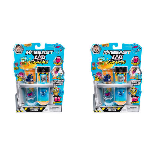 10pc Mr Beast Lab Swarms S2 Experiment Action Figure Toy Kit Assorted 5y+