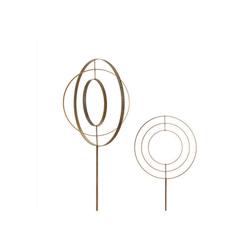 2pc Sculpture Ring Home/Office/Garden Display Decor 75cm/100cm