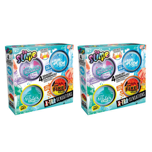 2x 4pc Canal Toys X-Tra Sensations So Slime Kids Sensory Play Toy 6y+