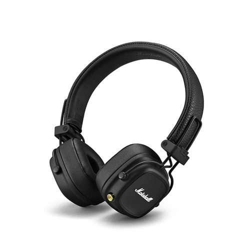 Marshall Major IV Portable On-Ear Bluetooth Headphones For Phones - Black