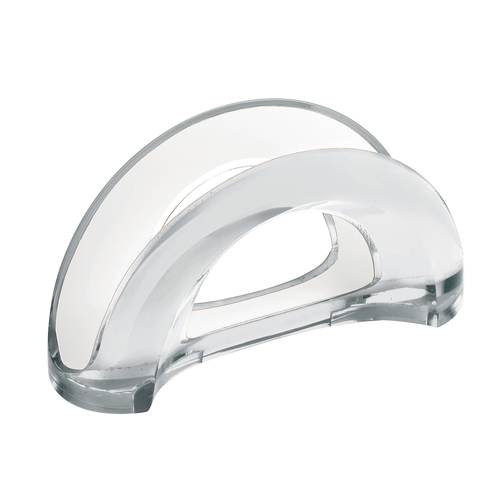 Guzzini Glam/Vantage 18.4cm Two-Tone Table Napkin Holder - Clear