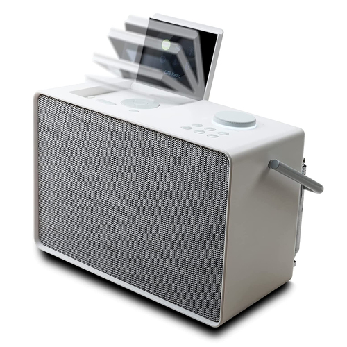 Pure Evoke Play 22.1cm Bluetooth Music System - Cotton White