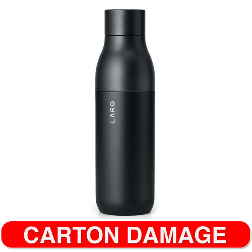 LARQ Insulated Water Drink Bottle Obsidian Black 740ml/25oz