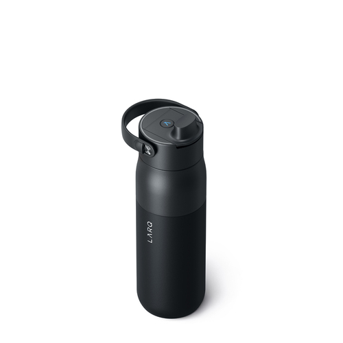 LARQ Bottle PureVis 2 with Essential Bottle Filter Obsidian Black 680ml