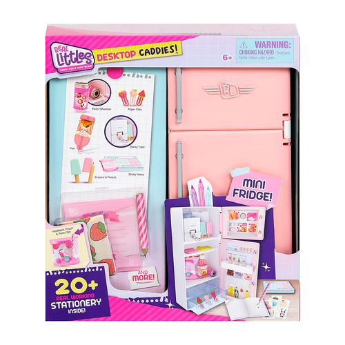 20pc Real Littles Desktop Caddies Mini Fridge Mini stationery Toy Playset 6y+