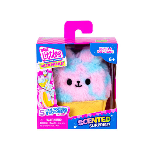 Real Littles S9 Themed Scented Backpack Kids Bag Assorted 6y+