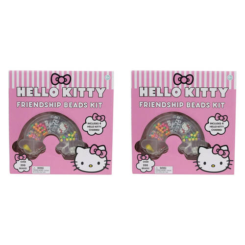 2PK Hello Kitty Beads Set DIY Jewelry Making Craft Kit Kids/Children 6y+