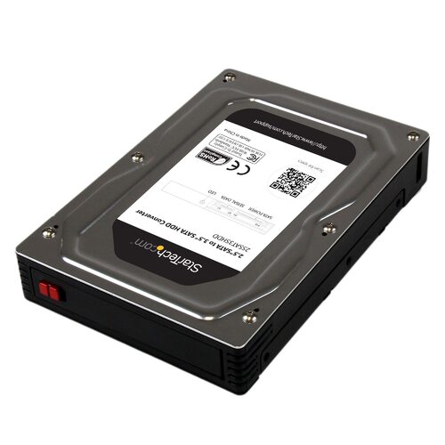 Star Tech 2.5” to 3.5” SATA Hard Drive Adapter Converter - SSD/HDD