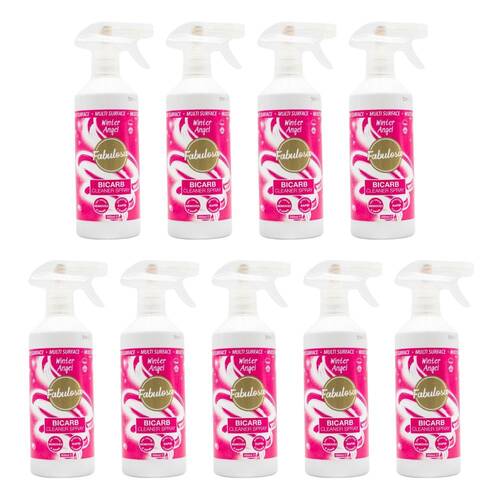 9PK Fabulosa 500ml Multi Purpose Cleaner Bicarb Cleaning Spray Winter Angel
