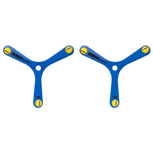 2PK Wicked Sonic Boomer Childrens Activity Boomerang Throwing Toy Assorted