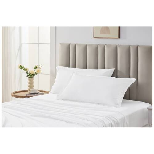 4PK Grosvenor House 500TC Egyptian Cotton King Tailored Pillowcase White