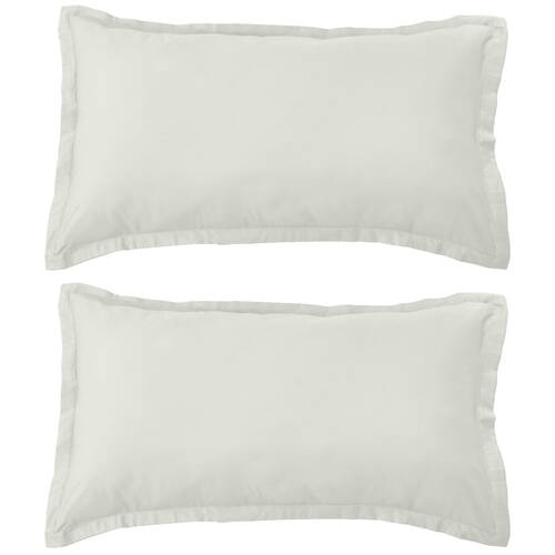 2PK Grosvenor House 500TC Egyptian Cotton King Tailored Pillowcase Taupe