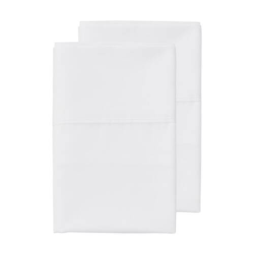 2pc Grosvenor House 500TC Egyptian Cotton Standard Pillowcases White