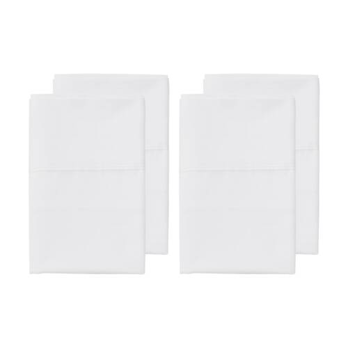 2x 2pc Grosvenor House 500TC Egyptian Cotton Standard Pillowcases White