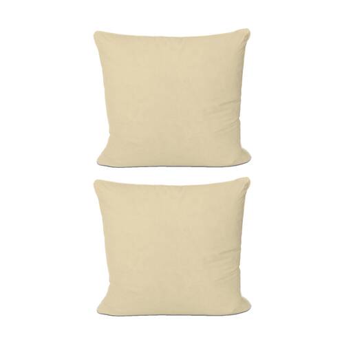 2PK The Lighthouse Washed Cotton European Pillowcase With Double Stitch Yellow