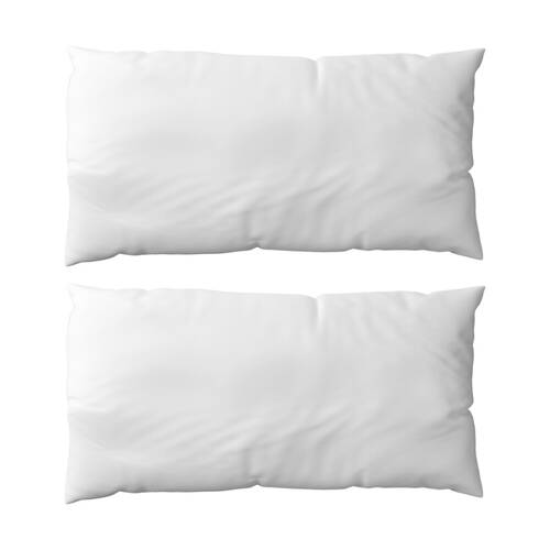 2PK The Lighthouse Washed Cotton King Pillowcase With Double Stitch White