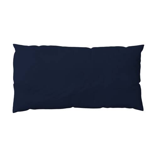 The Lighthouse Washed Cotton King Pillowcase With Double Stitch Navy