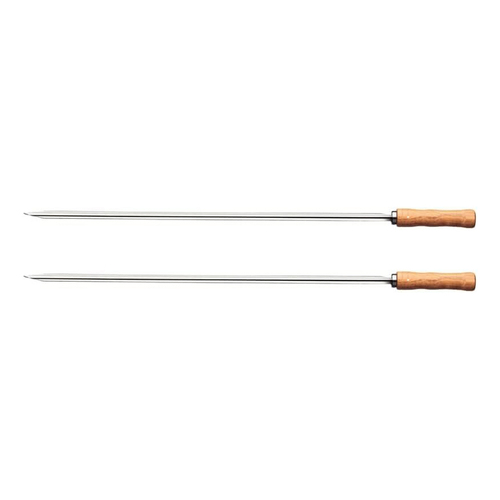 2PK Tramontina 75cm Stainless Steel Skewers Barbecue Tool