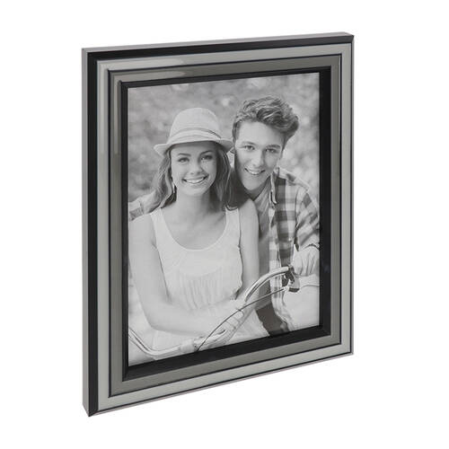 Gibson Gifts Grey Shades Epoxy 6x8 Keepsake Memory Photo Frame Holder